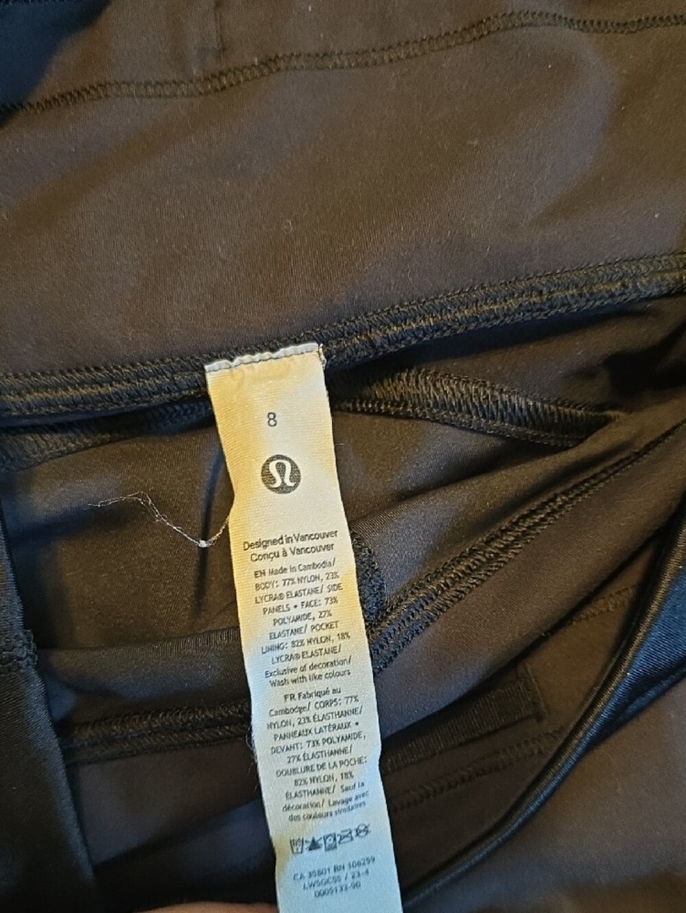 lululemon athletica Black High-Rise Performance Leggings/Top Bundle Like New - Picture 4 of 7